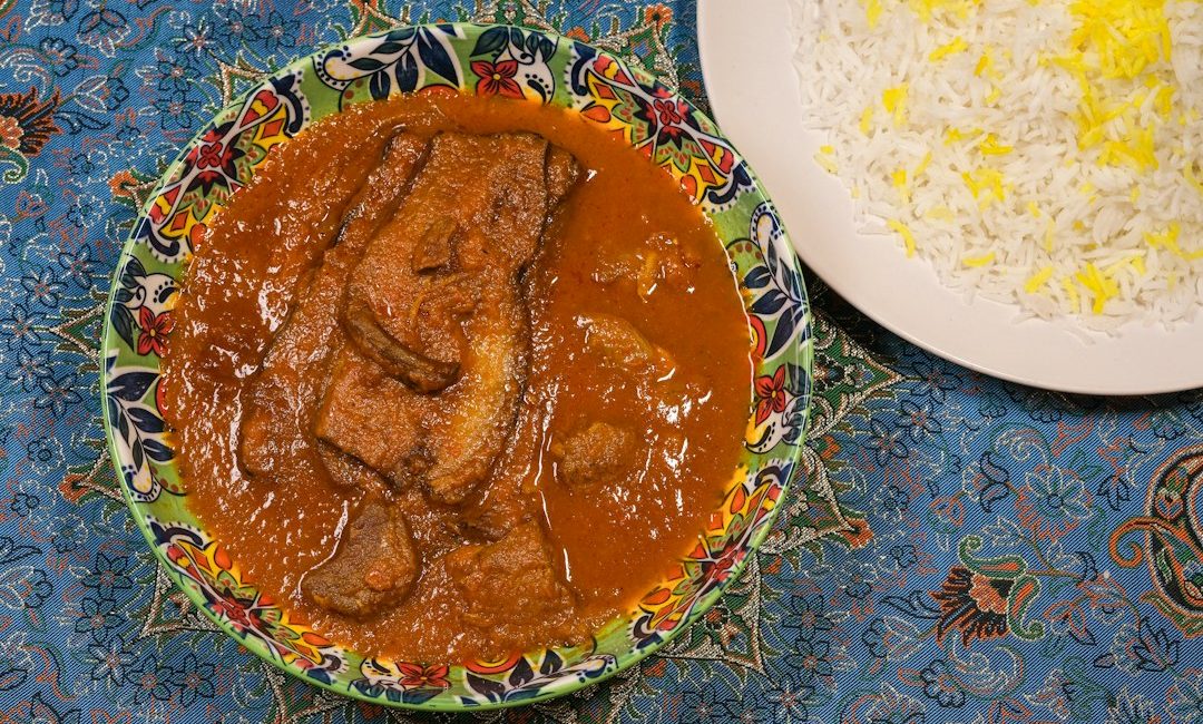 خورش ایرانی با برنج